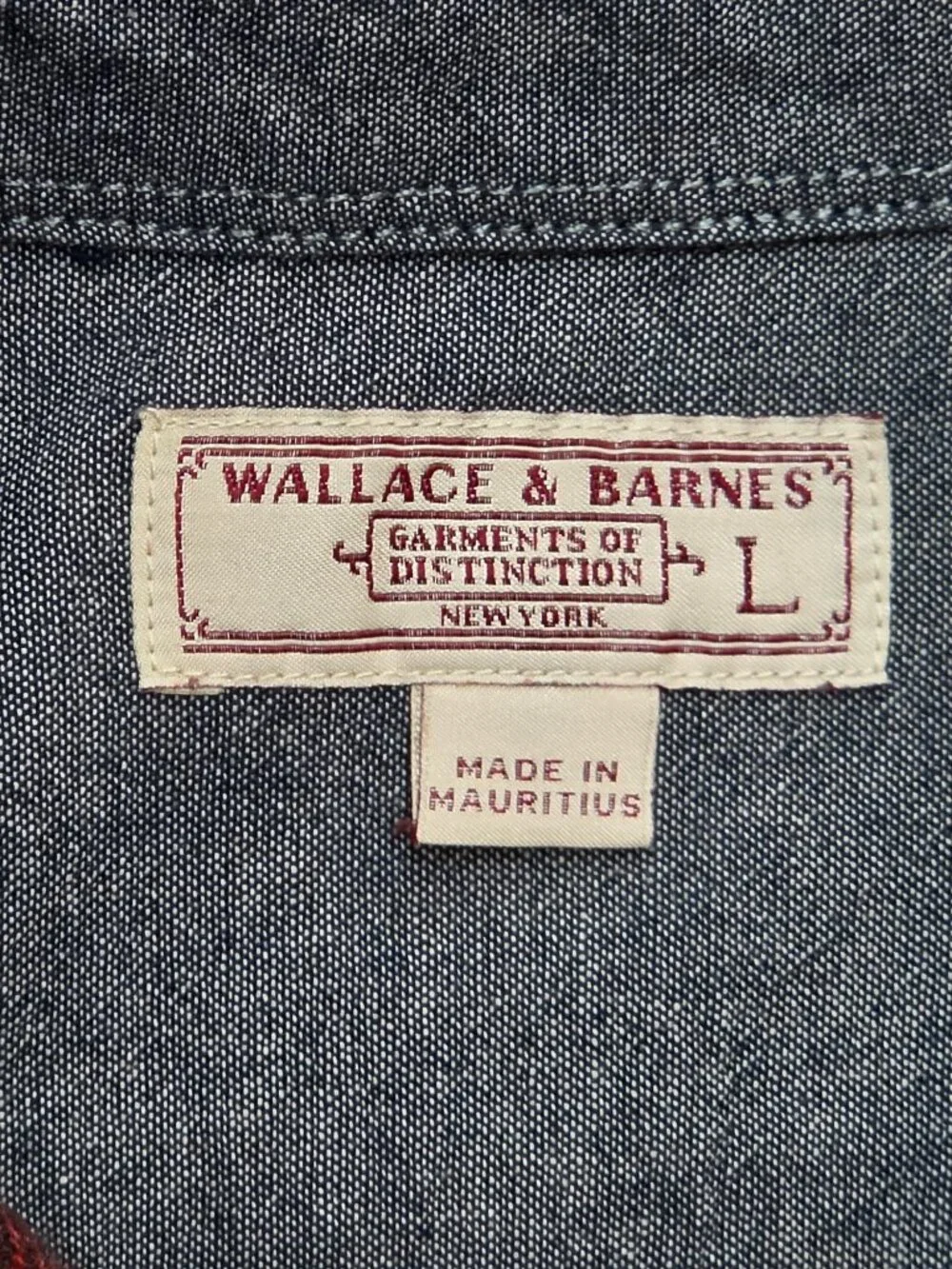 J.Crew Wallace & Barnes Flannel Plaid Work Shirt L